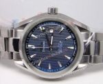 Copy Omega Seamaster Aqua Terra Blue Face Stainless Steel watch